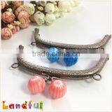 Colorful Gumball Frames Bag Making Supplies Metal Coin Sewing Purse Frame thumbnail-3