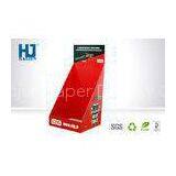 Rigid Red Recycle Flat Packed Cardboard Display Box For Culicide Promotion