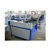 0.75KW Knife Pleating Machine Air Filter Making Machine With Marker