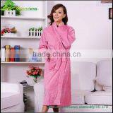 Velvet Cotton Bathrobes Hotel Wholesale Bathrobe Robes With Custom Logo thumbnail-1