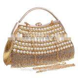 Wedding Purse Peach Women Clutch Bag Purse Evening Handbag /shoulder Bag Bridal Wedding Purse Party Bag Handbag