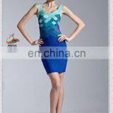 2016 Ombre Dress Sexy Prom Dress For Girls Tight Bandage Dresses thumbnail-6