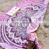 Indian Round Mandala Beach Throw Hippie Yoga Mat Towel thumbnail-1