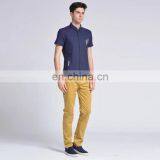 T-MSS538 Summer Custom Logo Embroidered Slim Fit Men Cotton Shirt thumbnail-2