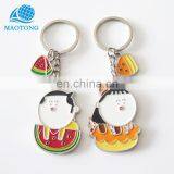 China Wholesale Custom Made Metal Key Ring Christmas Gift Key Chains Cute Key Chain