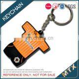 2D Design Soft PVC Rubber Keychain, Keyring Manufacturer thumbnail-2