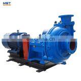 Semi open impeller heavy duty slurry pumps