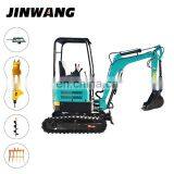 1.8 Ton Jinwang Mini Excavator Prices Crawler Machine in India for Sale
