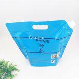 Produce 5L Passion Juice Strawberry Kiwi Juice Stand up Nozzle Liquid Bag/corrosion Resistant Sterile Bag