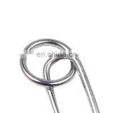 Premium Poodle Teddy Golden Retriever Pet Collar With Chrome Ring Chain thumbnail-3
