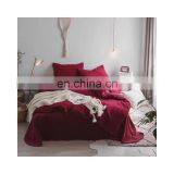 Decorative Warm Knitted Chenille Bed Sheet Bedding Set
