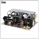 R404A SANYO Refrigerated Compressor 1~3HP Horizontal Condensing Unit for Refrigeration and Cabinet Deep Freezing