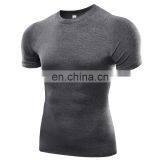 Wholesale Custom High Quality Fitness Compression Sport Gym T Shirt for Men thumbnail-4