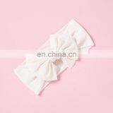 Bow Knotted Elastic Nylon Girls Baby Headbands Wholesale thumbnail-2