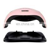 2021 New Arrivals Portable 168W Nail Lamp UV LED Nail Dryer Light for Gel Nail Polish With 4 Timer Setting thumbnail-3