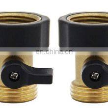 Garden Brass One Way Water Hose Shut Off Valve thumbnail-2
