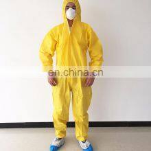 Disposable Yellow PPE Kit Industry Protective Work Wear thumbnail-2
