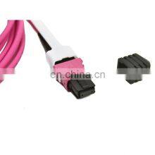 MPO/MTP Male/Female Multimode OM4 Fiber Patch Cord Cable MPO Fiber Optic Cable thumbnail-2