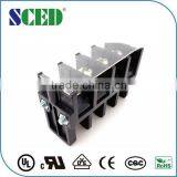 16.00mm Pitch Panel Mount Terminal Block 4 Pin Connectors thumbnail-3
