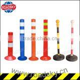45CM/ 75CM Knock Down Flexible Elastic Plastic Warning Post thumbnail-1