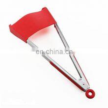 New 2 in 1 Food Grade Silicone Spatula Tongs thumbnail-4