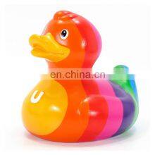 2021 Figit From China Kid Toys Custom Animal Figure Rubber Police Duck Bath Toys for Kids Child thumbnail-3