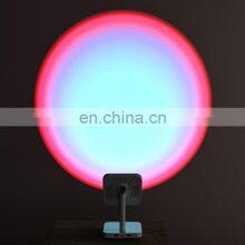 Atmosphere Romantic Mood Nordic Projector Table Lamps Sunset Project Lamp Rgb Red With USB Port For Photography and Kids Room