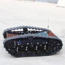 PKT1100 Firefighting Patrol Security Rubber Tracked Vehicle Crawler Robot Chassis With High Performance thumbnail-3