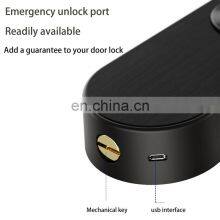 Factory Tuya TT Smart Wifi Door Lock Digital Fingerprint Password Card Door Lock ,Smart Safe Finger Print Lock thumbnail-4