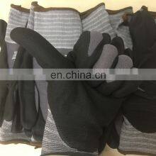 15 Gauge Nylon Wrapped Spandex Micro Foam Nitrile Coated Garden Work Gloves thumbnail-4