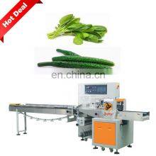 Hot Selling Full Servo Cucumber Flow Wrapping Machine Cuke  Packaging Machine