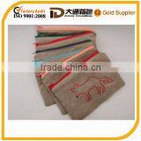 Hand Embroidered Girls Small Cheap Gadget Pouch Coin Purse