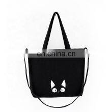 Eco-friendly Bolsas Para Compras Reutilizables Venta Al Por Mayor Custom Logo Sling Tote Bag With Zipper thumbnail-3