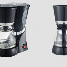 Home Mini Coffee Maker Push-button Semi-automatic Heat Preservation Drip Coffee Maker（Wechat:13510231336） thumbnail-2