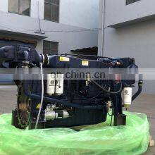 Motor marino diesel Weichai WD10C240-15 WD10 enfriado por agua de 240 hp y 1500 rpm thumbnail-3
