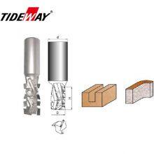 TIDEWAY PCD SPIRAL BITS Z3+3 Diamond ROUTER BITS TOOLS