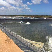 0.5mm HDPE Geomembrane for Fish Pond Waterproof Membrane Dam Pond Liner Landfill Project Geomembranes thumbnail-4