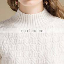 100% Pure Cashmere Women's Pullover Warm Thick Sweater Comfortable Women's Pullover thumbnail-4