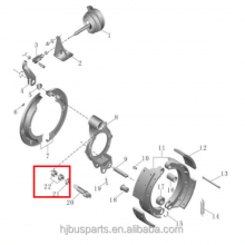 Other Performance Parts Auto Engine Parts Bushing 2908039-T37E0 Stabilizer Bar Rubber Sleeve China Bus thumbnail-4