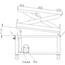 Hydraulic Car Battery Lift New Energy Lifting Table thumbnail-5