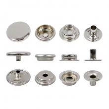 Custom Printing Round Press Spring Four Part Snap Button for Clothing Leather 405#17mm thumbnail-3