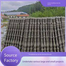 Prefabricated Cement Vase Railings, Courtyard and Factory Area Guardrails, Customized Concrete Roman Column Fences, Jinjian Artistic Walls thumbnail-4