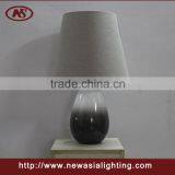 2016 Newest Gradient Ceramic Base Table Lamp Black and White thumbnail-1