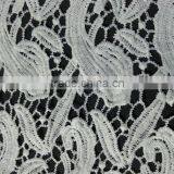 Whole Sale Fashion Polyester Fabric Milk Silk Full Lace Design for Garment Accessory thumbnail-2