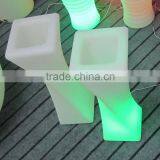 New Solar Illumination PE Plastic Flower Pot With Solar LED Light YXF-1650AS thumbnail-4