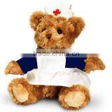Plush Bear Toy/handmade Stuffed Plush Toy Bear/doctor Plush Bear Toy thumbnail-1