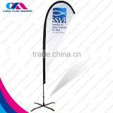 Wholesale Top Sale Advertise Fly Durable Double Side Beach Flag Supplier's Choice thumbnail-4
