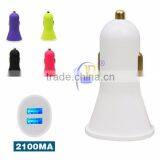 5V 2.1A 2 Port Dual USB Car Charger USB Adaptor For Mobile Phone thumbnail-5