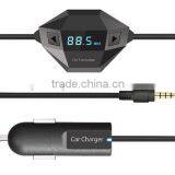 New Car Charger FM Transmitter for All Mobile Phone