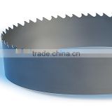 Wood cutting tungsten carbide tipped band saw blades for sawmill